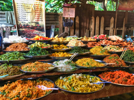 Laos Street Market