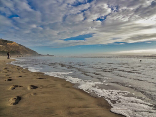 Stinson Footprints & Clouds