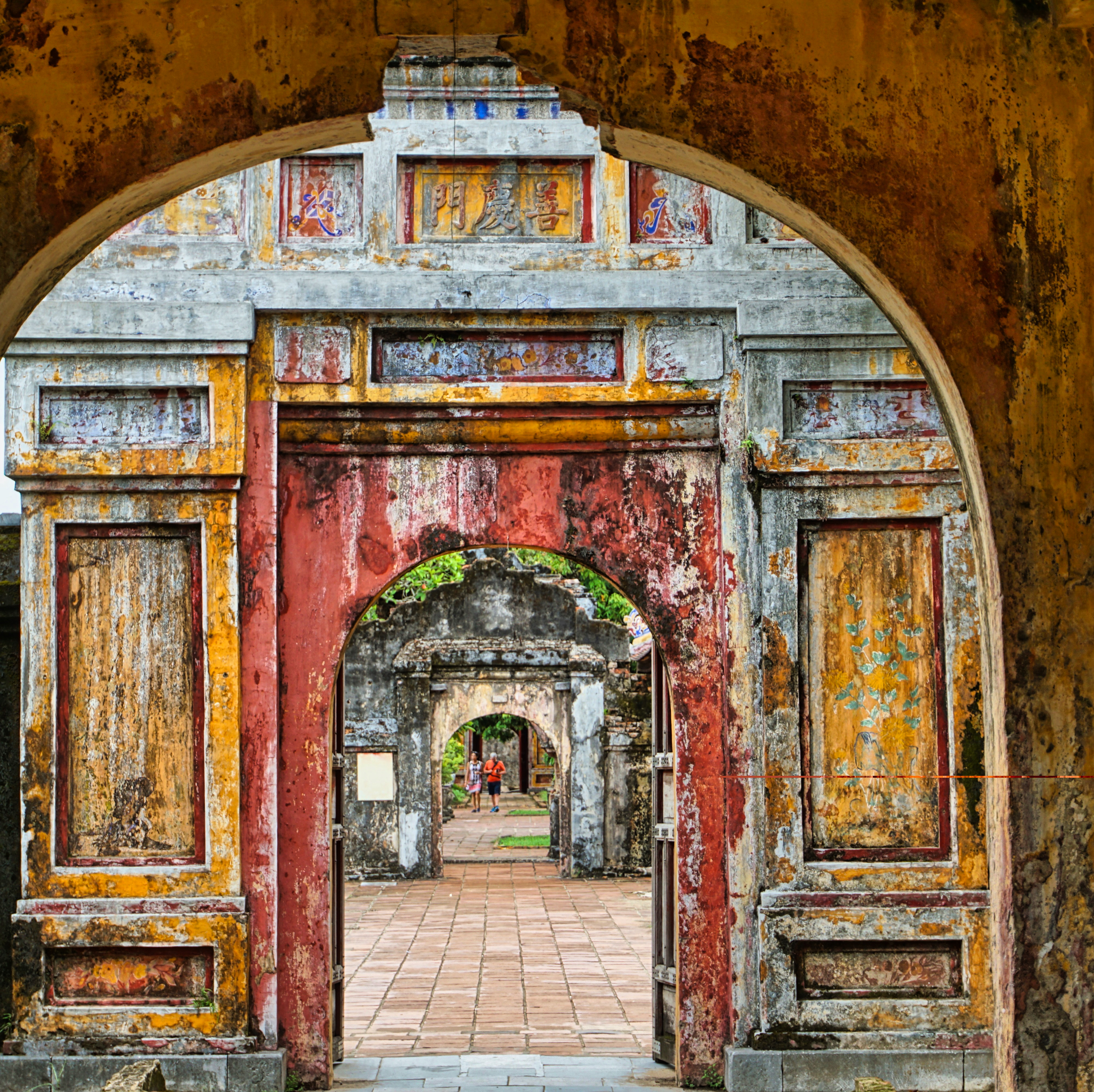 Hue Vietnam Doorways