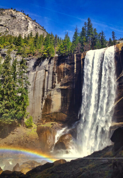 Rainbow Falls Yosemite