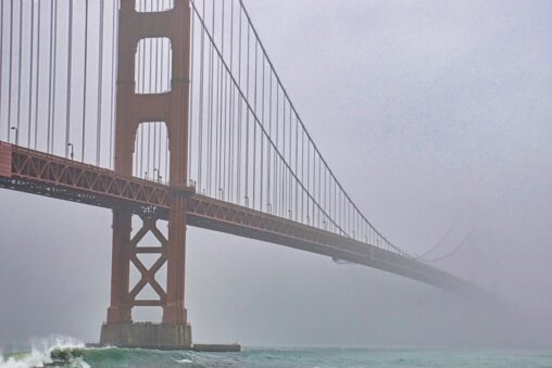 Foggy Golden Gate Bridge