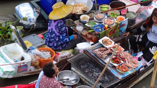 Thailand Floating Market