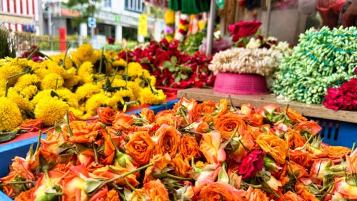 Singapore Flower Cart